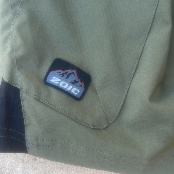 Zoic Ether Shell Green Cylce Shorts Men's Size S - Picture 7 of 14